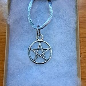 Silver Pentagram Necklace